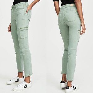 PAIGE Women's Hoxton High Waist Ultra Skinny Cargo Pant - NWT